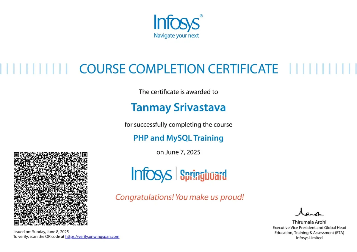 Certificate 5